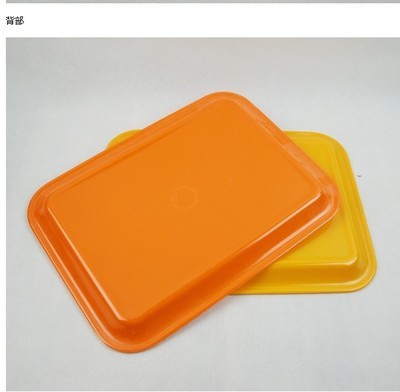 【长方形塑料托盘 麦当劳肯德基托盘 防滑快餐盘托盘 新料耳宽柄】价格,厂家,图片,碗、碟、盘,佛山市南海区大沥瓷蕴百货商行-